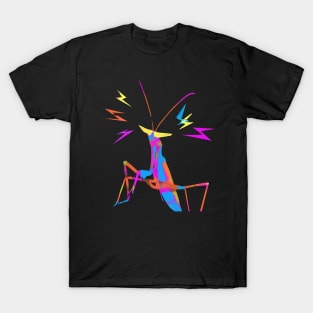 Partying Mantis in Cool Shades T-Shirt